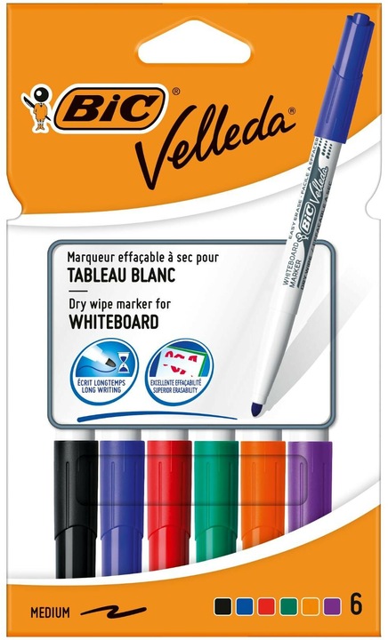 Produktbild Bic 1741 (Mehrfarbig, 1.40 mm, 6 x)