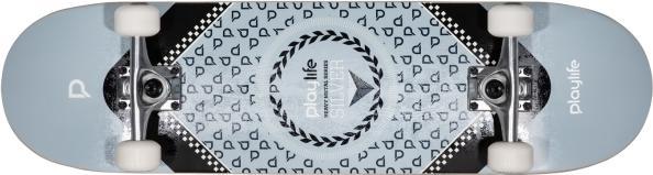 Productafbeelding Playlife Zwaar Metaal Zilver Skateboard