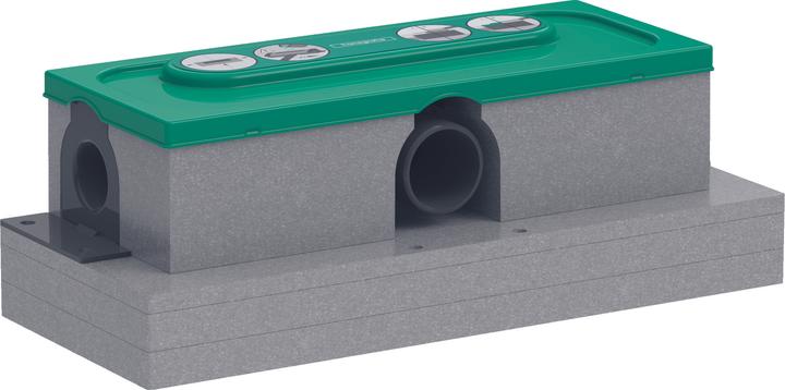 Actual product image hansgrohe Basic body uBox universal for shower channels Drain body, standard (425 mm)