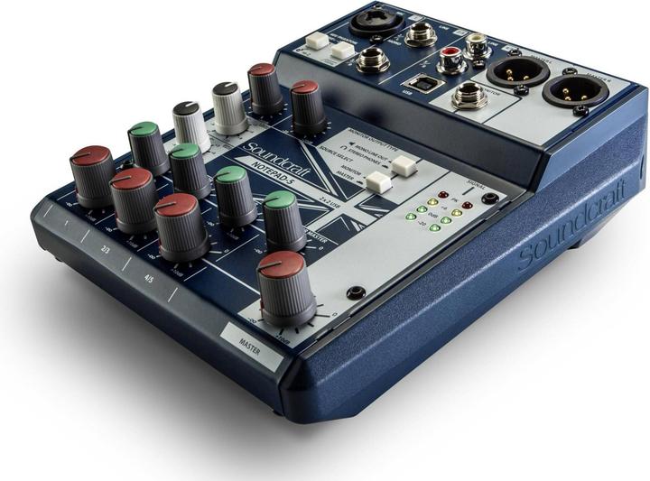 Actual product image Soundcraft notepad-5 (Studio- and Livemixer)