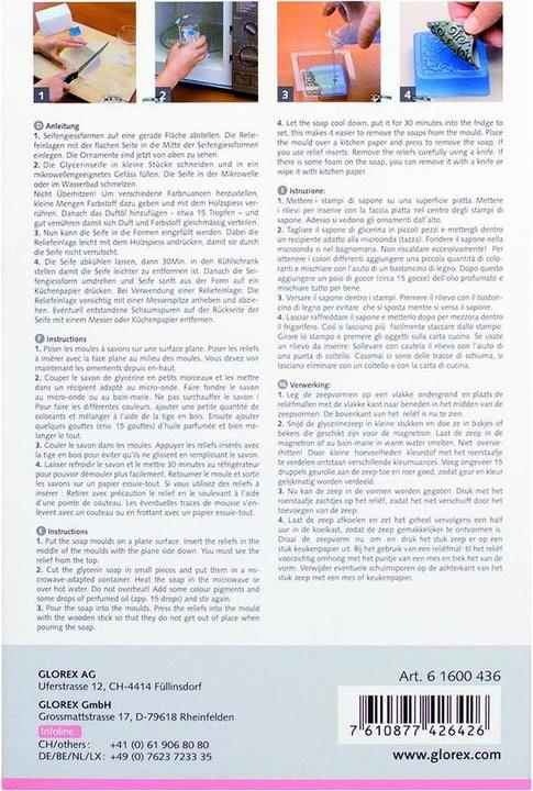 Produktbild Glorex Seife Giessform