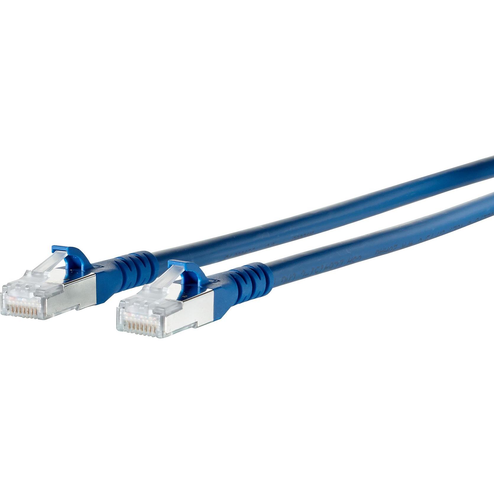 Metz Connect Patchkabel Cat.6A AWG 26 1.5 m (S/FTP, CAT6a, 1.50 m), Netzwerkkabel
