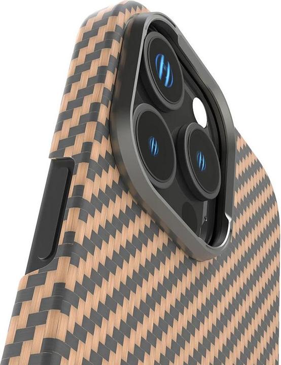 Actual product image Levelo Sergei 1500D Aramid Fibre Case (Apple iPhone 16 Pro Max)