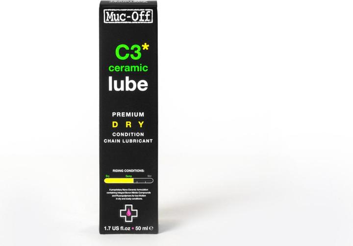 Image du produit Muc-Off C3 Dry Ceramic Lube (50 ml, Huile de chaîne)