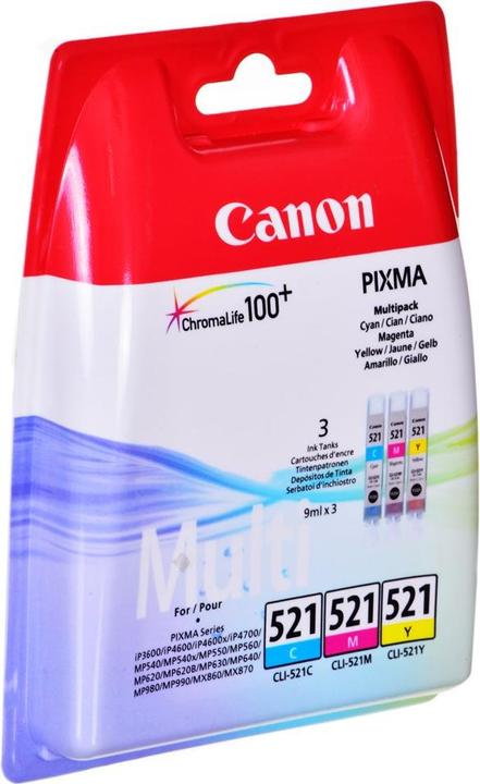 Produktbild Canon Cli-521 (M, Y, C)
