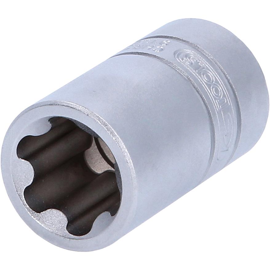 KS Tools, Steckschlüssel + Stecknuss, 1/2" Torx-E-Plus Stecknuss, EPL22 ( 911.3138 ) (1/2")