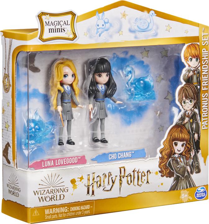 Actual product image Spin Master Wizarding World Harry Potter - Friends playset with Luna Lovegood and Cho Chang collectible figures