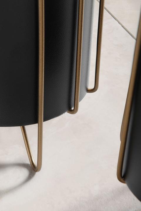 Actual product image FineBuy Set of 2 Metal Planters FB92213 (22 cm)