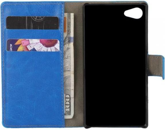 Produktbild Elegante Crazy Horse Leder Flip Hülle (Sony Xperia Z5 Compact)