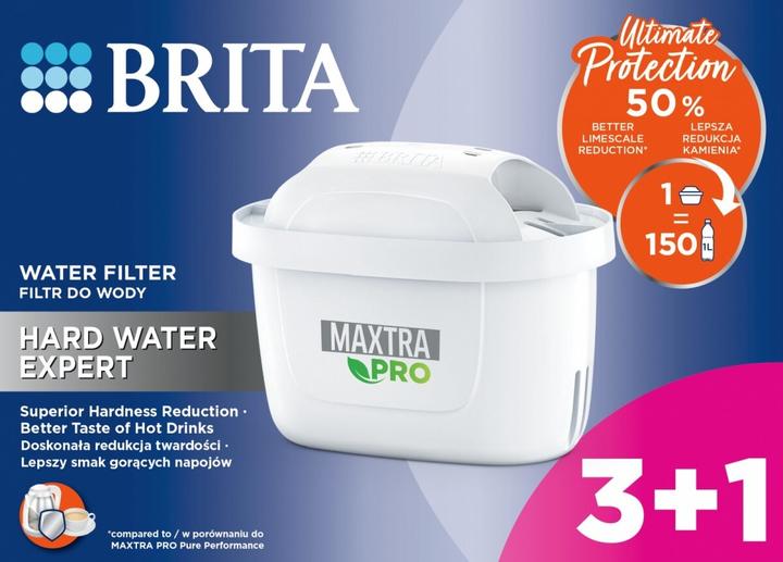 Produktbild Brita Maxtra Pro Hard Water Expert Filter 3+1 Stück (4x)