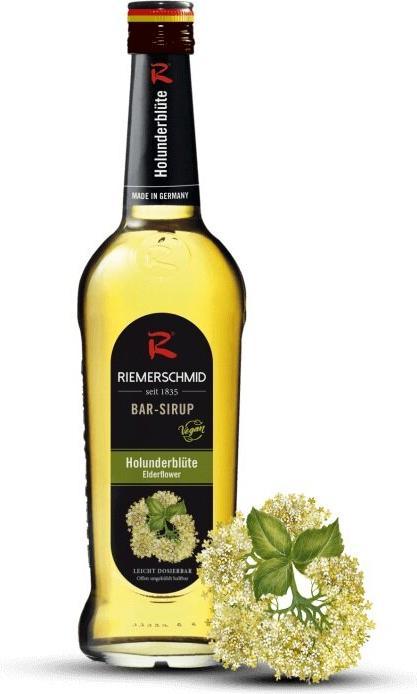 Immagine prodotto Riemerschmid Sciroppo di sambuco da bar per bevande miste non alcoliche (1 x 70 cl)
