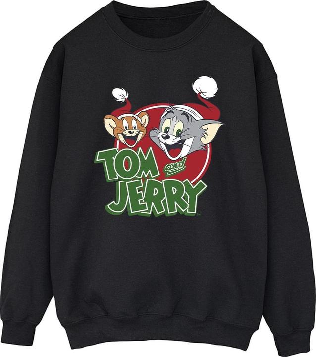Produktbild Tom & Jerry Christmas Hat Logo Sweatshirt (5XL)