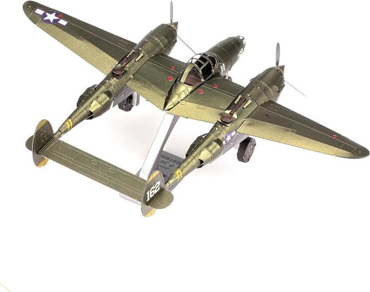 Actual product image Metal Earth ICONX - Lockheed P-38 Light