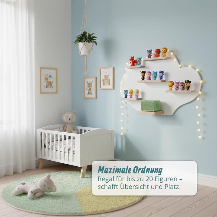 Actual product image Relaxdays Tonie shelf