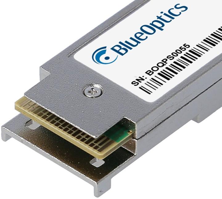 Produktbild CBO Fortinet FN-TRAN-QSFP28-LR kompatibler BlueOptics QSFP28 BO28L13610D