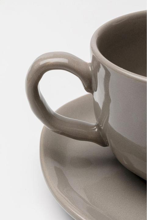 Actual product image Kare Design Kaffeetasse Organic Grey (2/tlg.) (2x)