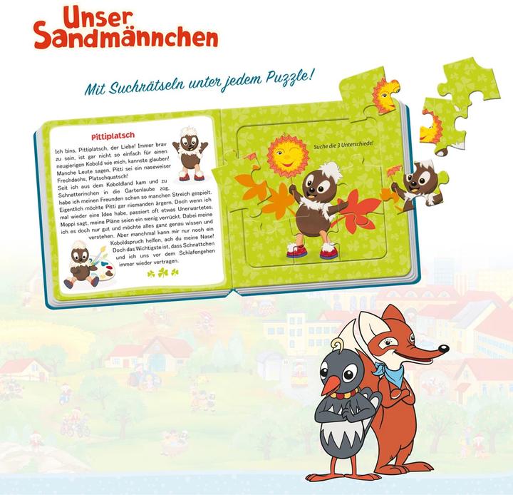 Produktbild Unser Sandmännchen Puzzlebuch mit 4 Puzzle Sandmann (Deutsch, Trötsch Verlag GmbH & Co. KG, 2020)