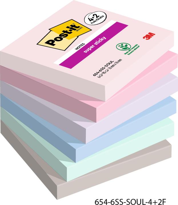 Post-it Super Sticky (76 x 76 mm)