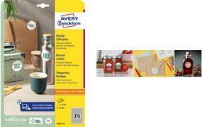 Productafbeelding Avery Ronde etiketten