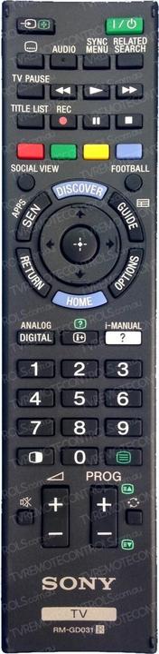 Image du produit Sony Commandant à distance (RM-GD031) (Télécommande universelle)