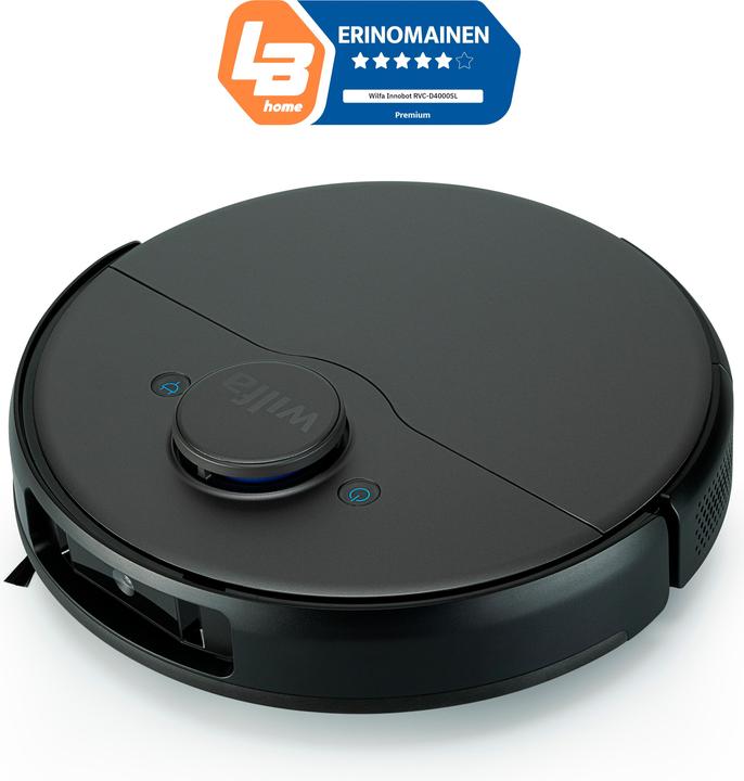 Wilfa RVC-D4000SL Innobot robotstøvsuger (sort) (Saugroboter)
