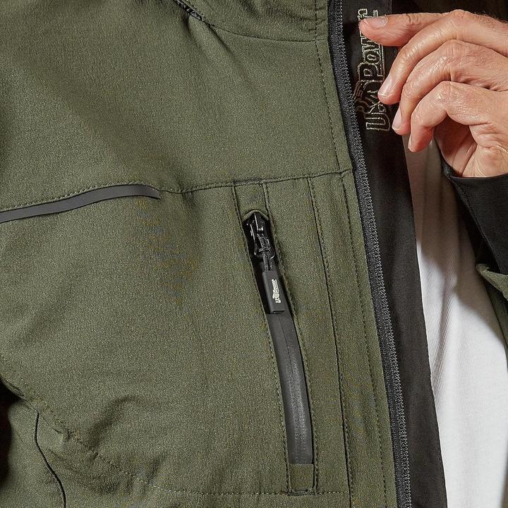 Actual product image U-Power Pluton softshell jacket dark green S (S)