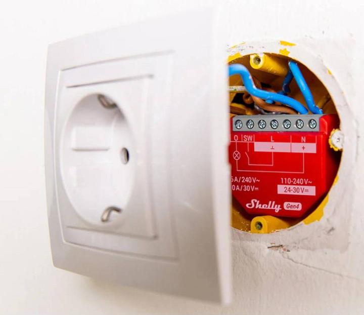Produktbild Shelly 1PM Gen4 (Schaltaktor)