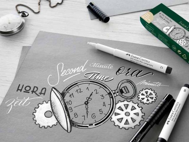 Image du produit Faber-Castell Pitt Artist Pen 1.5mm (Blanc, 1 x)