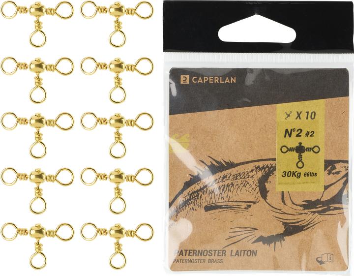 Image du produit Caperlan Emerillon laiton 10 pièces