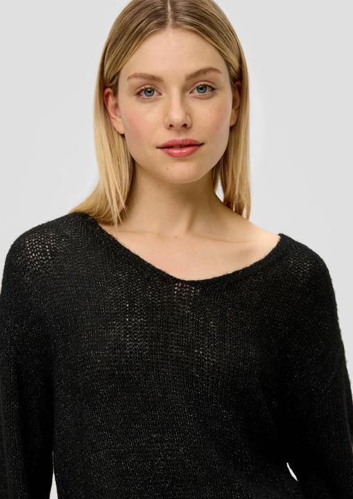 Actual product image s.Oliver Strickpullover Flauschiger Strickpullover (34)