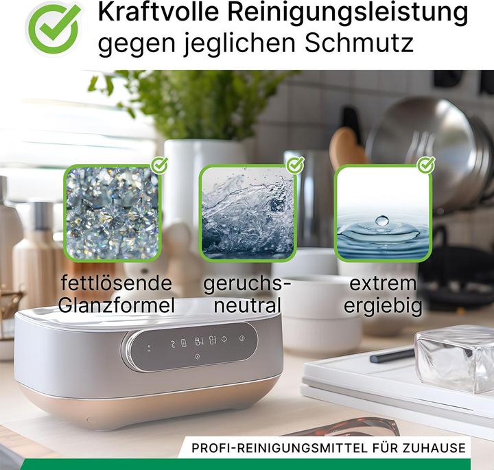 Actual product image Casativo Ultrasonic cleaner concentrate