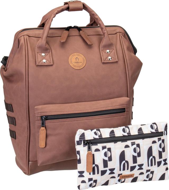 Cabaia Sac à dos / sac à dos Adventurer Vegan Nubuck Medium (23 l)