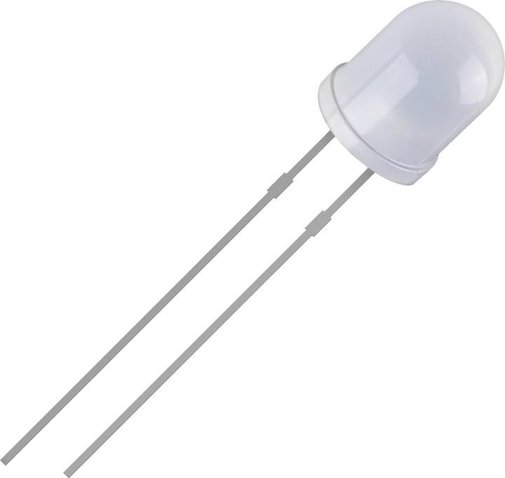 Image du produit Quadrios 2111O167 LED filaire Blanc Rond 5 mm 2500 mcd 30 ° 20 mA 3 V
