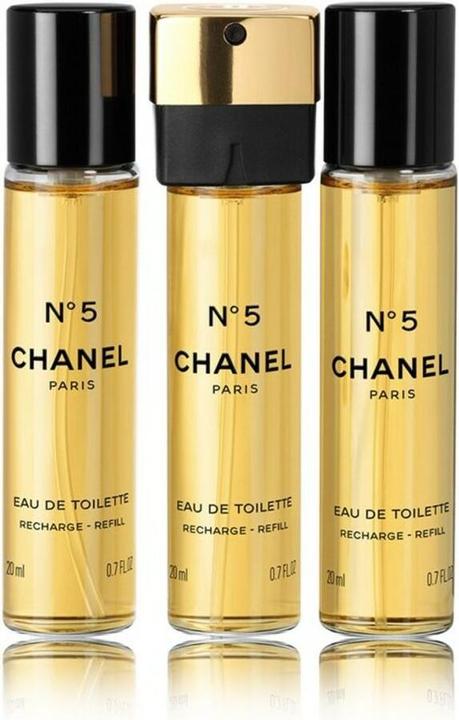 Actual product image Chanel N°5 3x Refill (Eau de toilette, 60 ml)