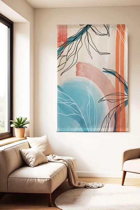 Actual product image Wallxpert Polybaby 2 Decorative Polyester Painting