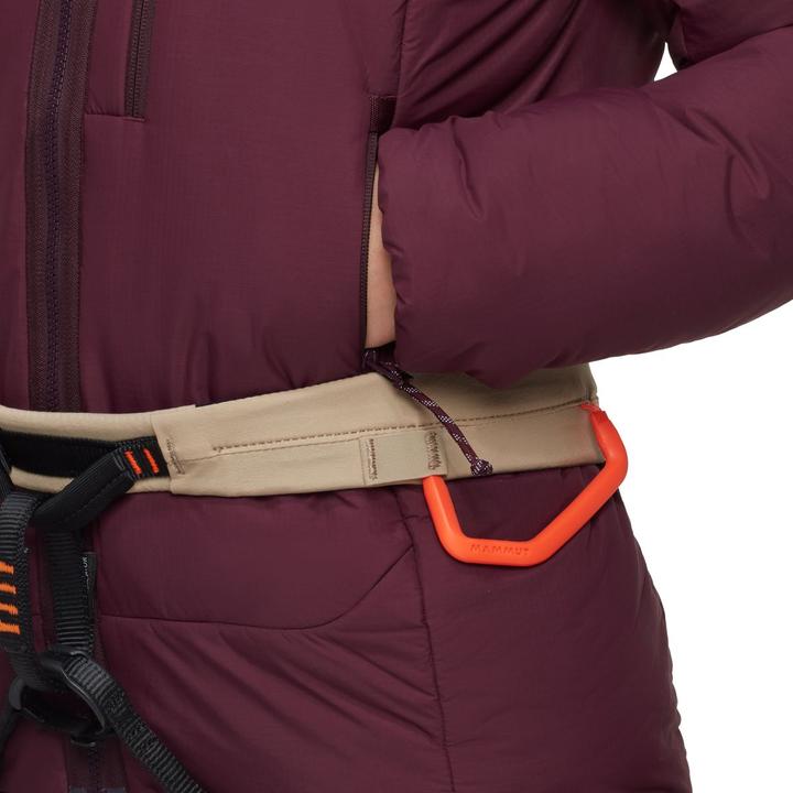 Actual product image Mammut Rime Pro Belay IN Hooded Jacket Women, Kunstfaser Jacke (L)