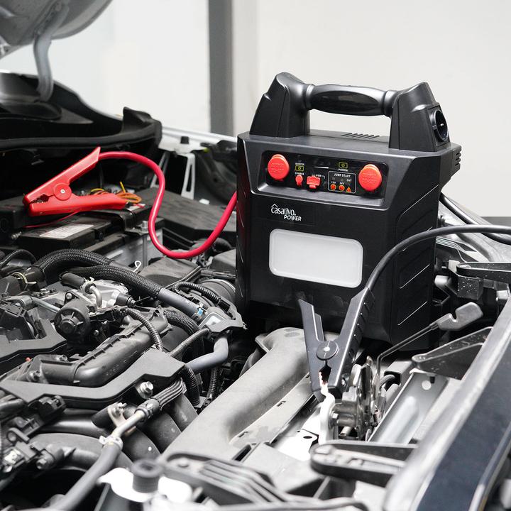 Immagine prodotto Casativo Avviatore di emergenza per auto 5 in 1 (2000 A, 40000 mAh)
