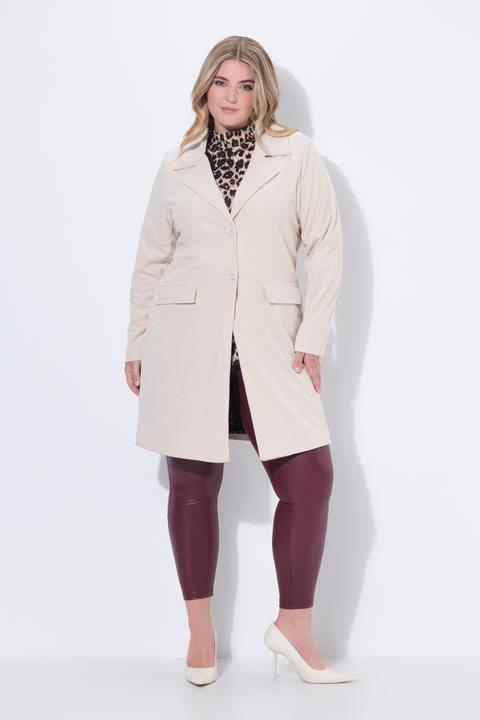 Produktbild Miamoda Cord-Longblazer, Futter mit Leodruck (50)