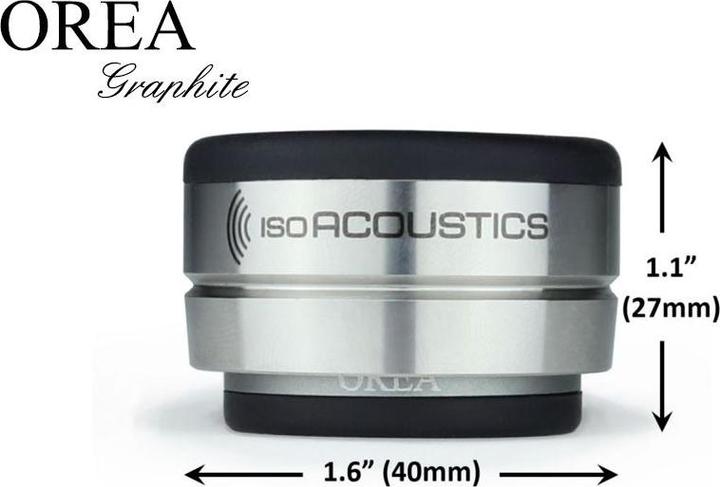 Produktbild Isoacoustics Orea Graphite Isolator