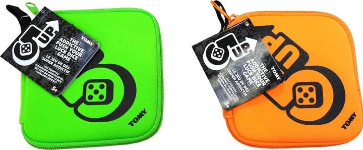 Actual product image Tomy Games 5 Up - Addictive Push Your Luck Dice Game - 2-4 Player Travel Games - Fun Family Games fo (2 - 4 Players)