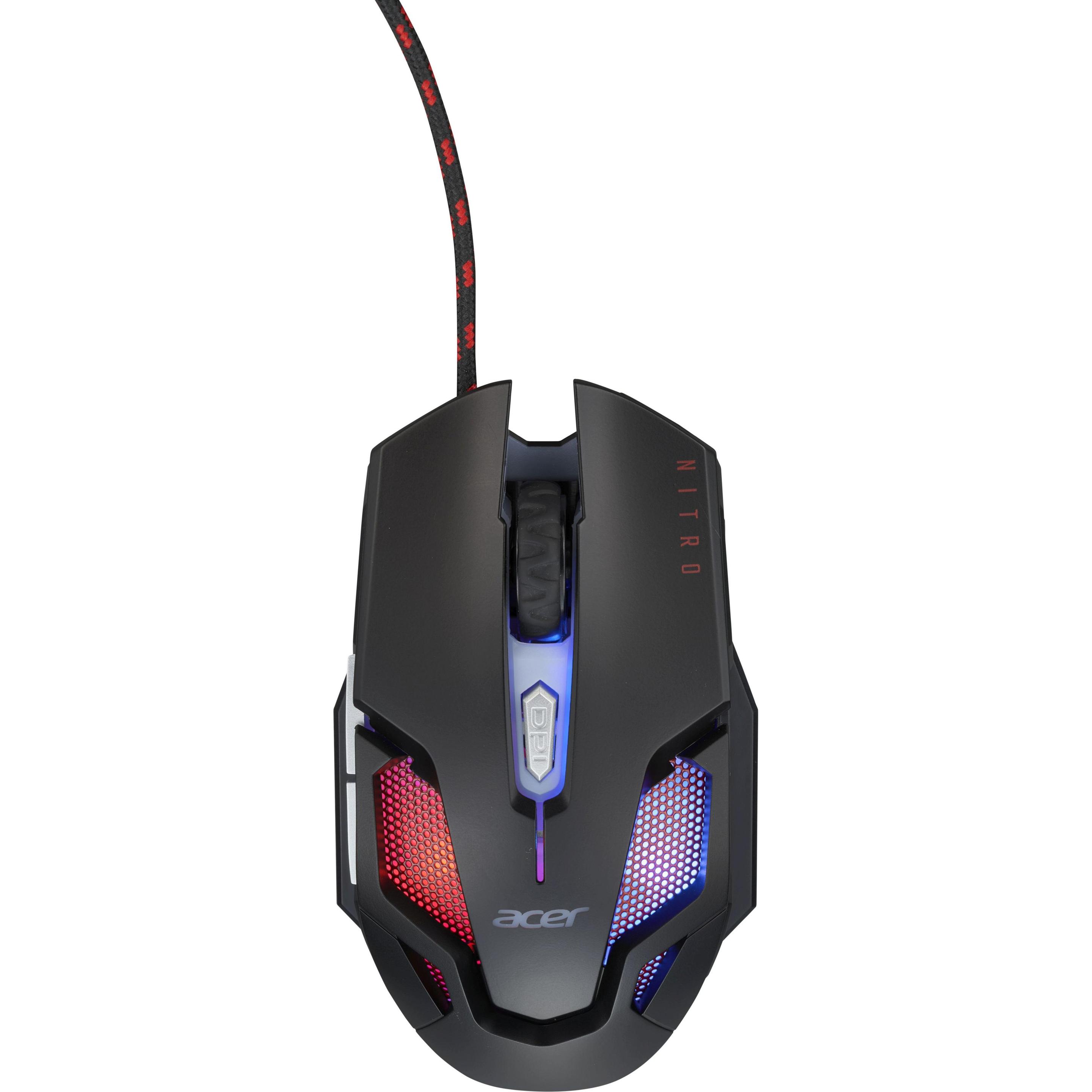 Acer Nitro Mouse Ii (Cablato), Mouse, Nero