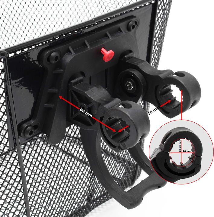 Immagine prodotto Wiltec Fahrradkorb (22 l)