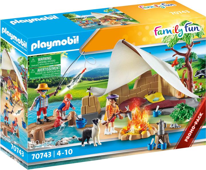 Playmobil Familie beim Campingausflug (70743, Playmobil Family Fun)