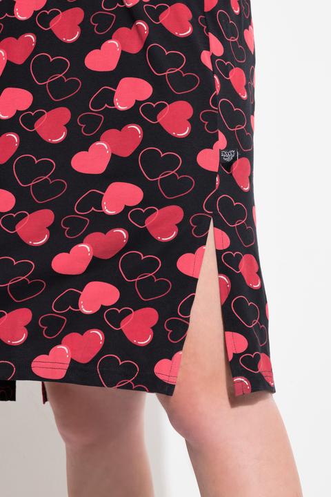 Produktbild Ulla Popken Bigshirt, Herzen, Rundhals / Tunika-Ausschnitt, Halbarm (42, 44)