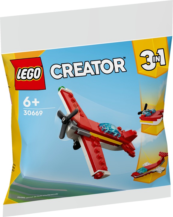 Actual product image LEGO 30669 Legendary red plane (30669, LEGO Creator 3-in-1)