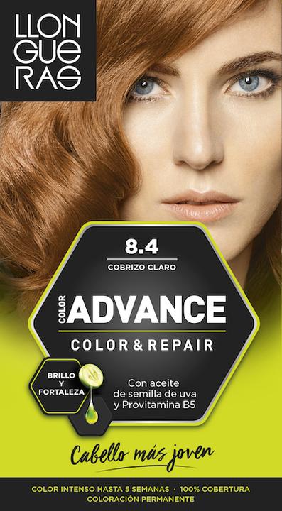 Produktbild Llongueras COLOR ADVANCE #8,4-cobrizo claro (8.4)