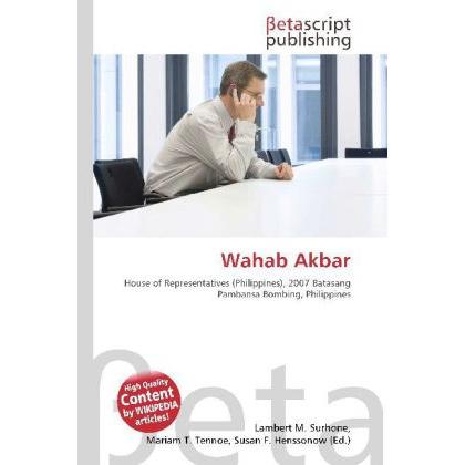 Wahab Akbar, Fachbücher von Lambert M. Surhone, Susan F. Marseken, Miriam T. Timpledon
