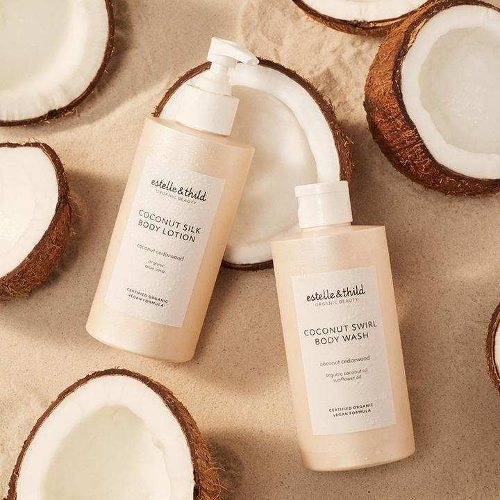 Actual product image Estelle & Thild Coconut Silk Body Lotion - 200ml (Body lotion, 200 ml)