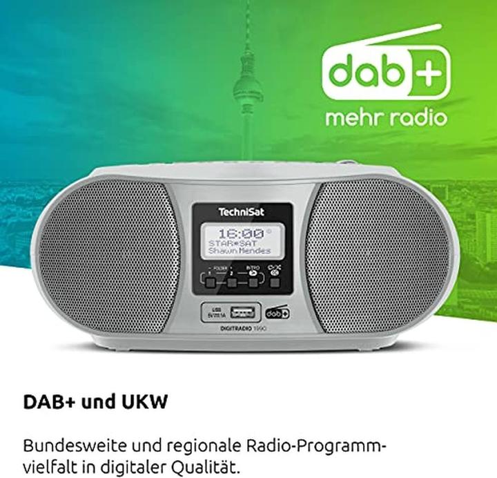Image du produit TechniSat DigitRadio 1990 (DAB+ DAB, FM, Bluetooth)