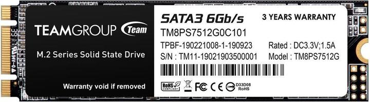 Produktbild Team Group MS30 (512 GB, M.2 2280)